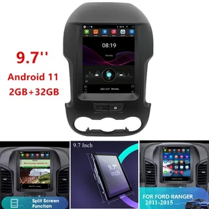 Radio stereo GPS WiFi 2+32 GB 9,7"" Android 11 per Ford Ranger Carplay 2011-2015 - Foto 1 di 12