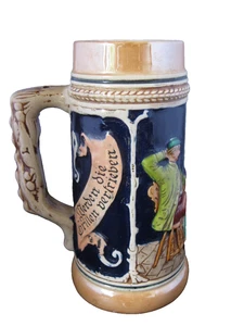 Vintage Germany Pottery Mug Beer Mug - Picture 1 of 9