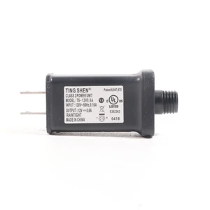 Ting Shen TS-12V0.6A Class 2 Power Unit Raintight 12V 0.6A - Picture 1 of 2