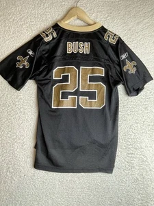 Reebok On Field Reggie Bush New Orleans Saints #25 NFL Jersey Youth Large 14-16 - Picture 1 of 12