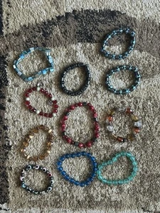 Small bead stretch bracelet - Picture 1 of 1
