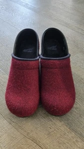 Dansko Clogs Damen 38 Professional Burgund Cabrio Schuhe EUC - Bild 1 von 6