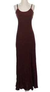 Vintage 90’s Daniel Da Han Size Small Burgundy Slip Dress - Bild 1 von 7