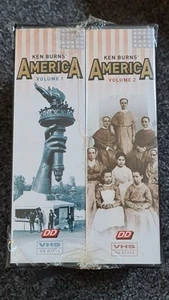 Rare Ken Burns America Volume 1 & 2 Sealed Vhs Boxset - Picture 1 of 5