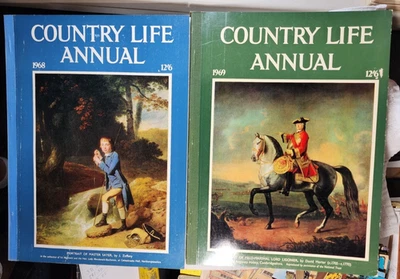 1968-69 Vtg COUNTRY LIFE ANNUAL Magazine English Great Briton Luxury Advertising - Image 1 of 4