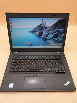 Lenovo ThinkPad  L470 14" i5-6300U Vpro  2.4GHZ 8GB RAM 500GB  HDD WIN 11,SL1 - Image 1 of 4