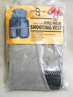 Bob Allen Full Mesh Shooting Vest / S / M / NEW in Package - Image 1 of 4