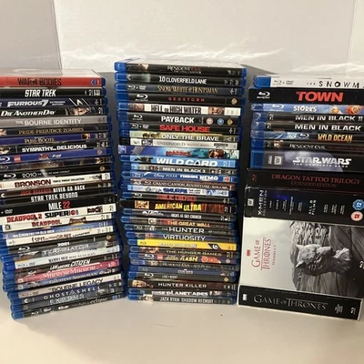 Blu-Ray Lot - 71 Movies with box sets Great Condition - Image 1 of 4