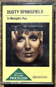 Dusty Springfield / In Memphis Plus - RARE Cassette Tape Album UK PRIMC83 - Picture 1 of 6