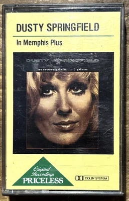 Dusty Springfield / In Memphis Plus - RARE Cassette Tape Album UK PRIMC83 - Image 1 of 4