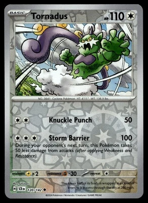 TORNADUS 120/142 UNCOMMON STELLAR CROWN POKEMON - Image 1 of 4