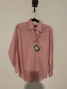 Bobby Jones "Masters" Golf Langarm Button Down Neu mit Etikett S/M 46" Brustumfang 33" Länge - Bild 1 von 10