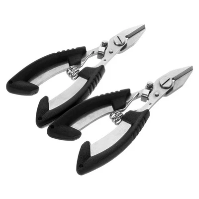  2 pezzi strumenti di crimpatura da pesca Pinza per pesca a forcisioni Pinza per - Imagen 1 de 4