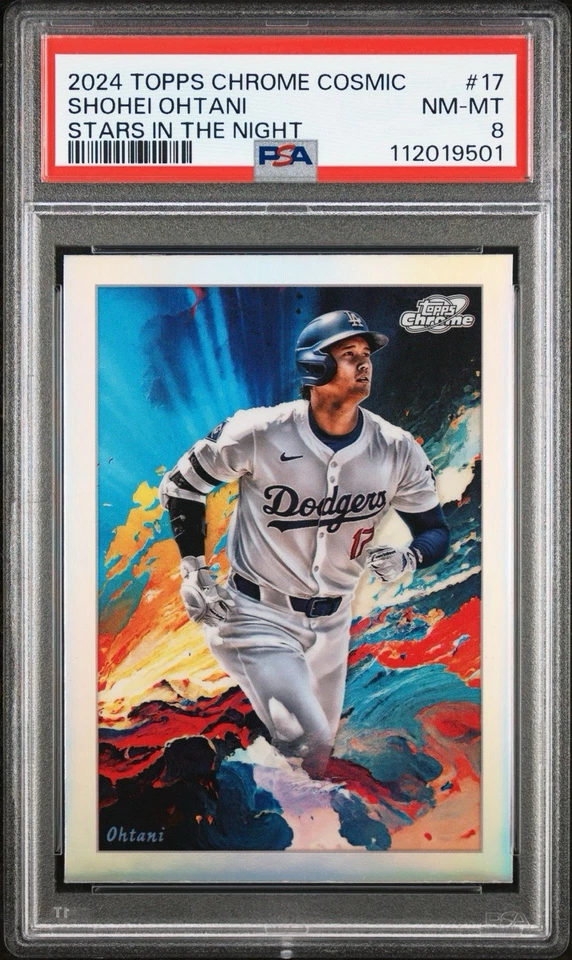 2024 Topps Cosmic Chrome - Stars in the Night Shohei Ohtani #STN-17 - Image 1 of 2