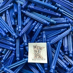 200 aste blu Knex 2-1/4" - ricambi standard K'nex 2,25" - Foto 1 di 3