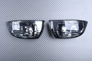 Black Smoke Front Turn Signals Pair TRIUMPH SPRINT ST / GT 1050 215N 2005-2015 - Picture 1 of 3