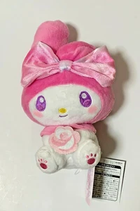 Muñeca de peluche Sanrio My Melody romántica rosa rosa Furyu Japón - Imagen 1 de 2
