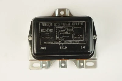 Nuevo de Lote Antiguo American Bosch RGD12G1 Regulador de Voltaje Chrysler Valiant Dodge 1960-1969 B Foto 1 de 4