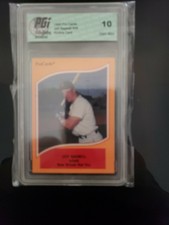 1990 Pro Cards Class AA Star Jeff Bagwell Rookie Rc Card PGI Gem Mint 10