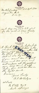 1914 Colorado Springs, CO ELKS HOME 309 B.P.O.E. A. McIntyre - Bild 1 von 1
