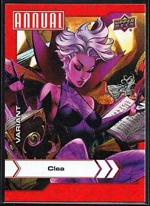 2022-23 Upper Deck Marvel Annual Canvas Variant Covers #19 Clea - Picture 1 of 3