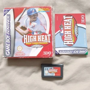 Major League Baseball 2002 High Heat Nintendo Gameboy Advance Game Boxed - Picture 1 of 7