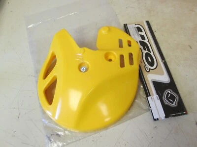 PROTECTOR DE DISCO DELANTERO UFO - AMARILLO '92-99 YZ125 YZ250 / YZ+WR 250F 400F 426F 450F  Foto 1 de 4