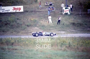 JO SIFFERT ROB WALKER COOPER MASERATI CANADIAN GP 1967 35MM SLIDE PHOTOGRAPH - Picture 1 of 3
