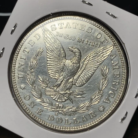 1888-S MORGAN SILVER DOLLAR, AU DETAILS Cover
