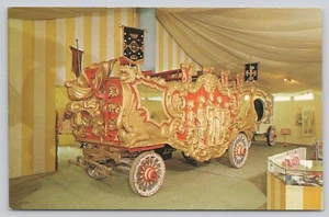 Five Graces Bandwagon Ringling Museum of the Circus Sarasota FL Florida Postcard - Picture 1 of 2