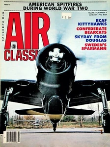 1978 Air Classics Vol.14 No.6 American Spitfires During WWII RCAF Kittyhawks - Bild 1 von 4