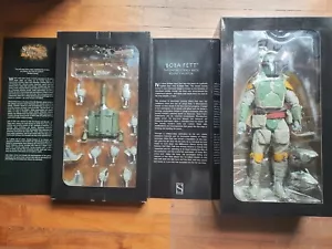 Sideshow Boba Fett Escoria Villanía Juguetes calientes Star Wars Enterbay Dam Juguetes - Imagen 1 de 4