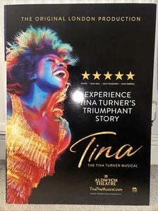 TINA TURNER THE MUSICAL LONDON - USED & RARE! - Picture 1 of 1