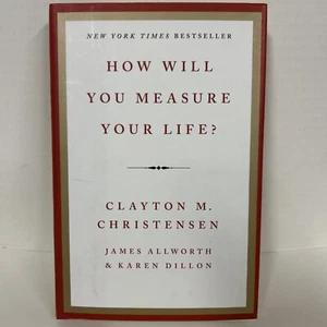 How Will You Measure Your Life? by Clayton Christensen (English) Hardcover Book - Picture 1 of 7