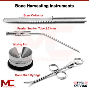 Bone Surgery Augmentation Instruments Grafting Dental Laboratory Oral Surgical  - Picture 1 of 5