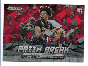 Oliver-Maxence Prosper - Prizm Draft 2023 - Prizm Break #5 - Red Ice - Rookie RC - Imagen 1 de 2