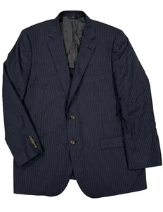 Brooks Brothers 346 Blazer 48R Men’s Sport Coat Fitzgerald Fit Wool Striped - Picture 1 of 7