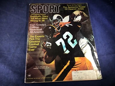 REVISTA DEPORTIVA S3-99 - ENERO 1969 - DIACON JONES PITTSBURGH STEELERS Foto 1 de 4