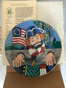  Red Skelton "Independence Day"  L.E. Numbered Plate to 10,000 1991 MINT - Picture 1 of 2