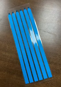 6 tiras adhesivas de liberación elástica con pestañas de tracción ajuste pantalla de 11,6"" 13,3"" 14,0"" 15,6"" - Imagen 1 de 5