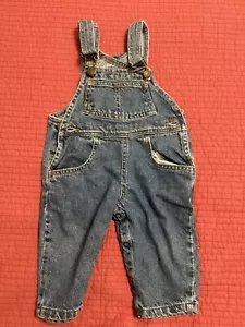 Vintage 12 Months Little Levi’s Denim Overalls - Picture 1 of 7