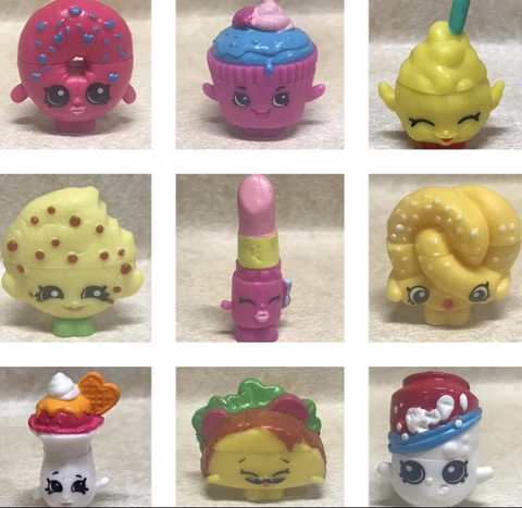 Shopkins kinstruction figures u Choose the figure Preowned Replacement pieces Cover