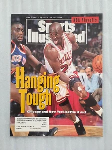 6/7/1993 Sports Illustrated Hanging Tough - Chicago and New York battle it out - Picture 1 of 5