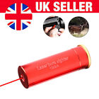 12Ga Cartridge Red Laser Sight Bore Sighter Dot Boresight 12 Gauge For Shotgun