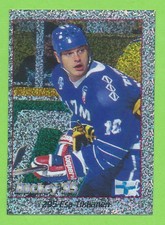 1995 Panini Hockey World Championship '95 Foil #295 Esa Tikkanen