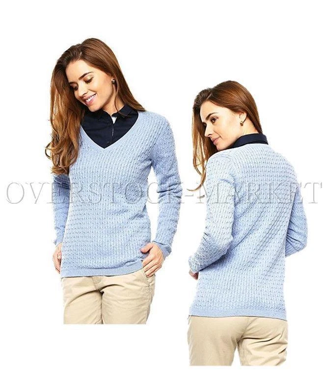 ¡NUEVO SUÉTER JUMPER MUJER TOMMY HILFIGER MANGA LARGA CUELLO EN V! VARIEDAD Foto 1 de 1