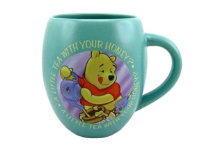 Tazza Disney Winnie the Pooh Little Tea con il tuo miele verde turchese 14 oz - Foto 1 di 6