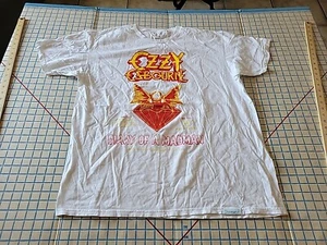 Ozzy Osbourne Diary of A Madman Diamond Supply Co White T-Shirt Men's Size 2XL~9 - Picture 1 of 7