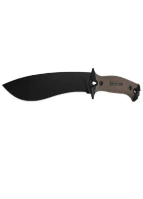 Kershaw Camp 10 Tan Machete 10 Inch Blade Durable Outdoor Tool with Sheath - Image 1 of 2