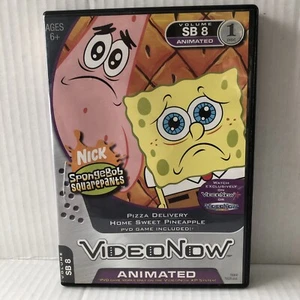 Video Now SB 8 SpongeBob SquarePants Consegna Pizza/Casa Ananas Dolce PVD - Foto 1 di 2